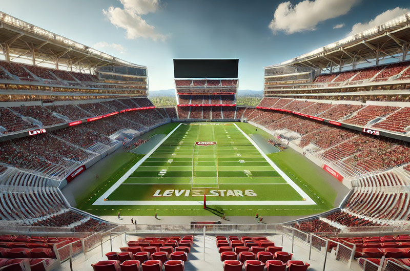 Levi's stadium inside